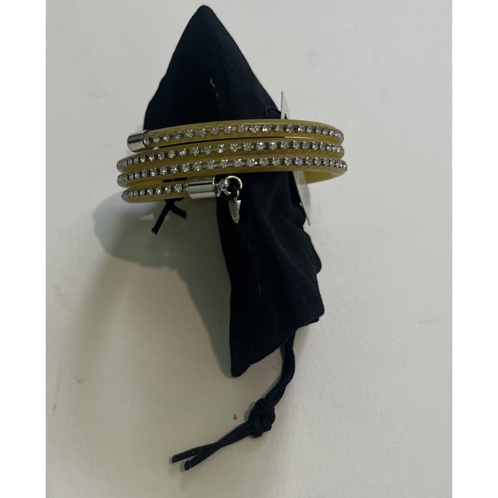 Marc By Marc Jacobs Slinky Safety Yellow‎ Zirconia Bracelet - Model M5131109